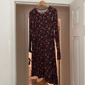 Long sleeve t-shirt dress
